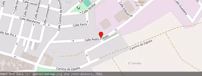 Mapa de Subasta de Inmueble (Nave industrial) en Mairena Del Alcor, Sevilla 