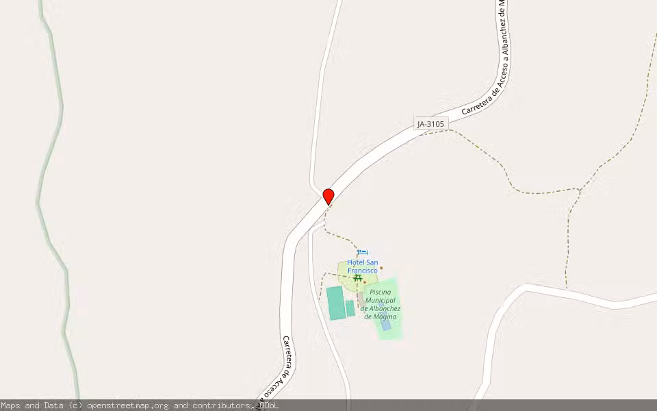 Mapa de Subasta Inmueble (Finca rústica) en Mancha Real, Jaén