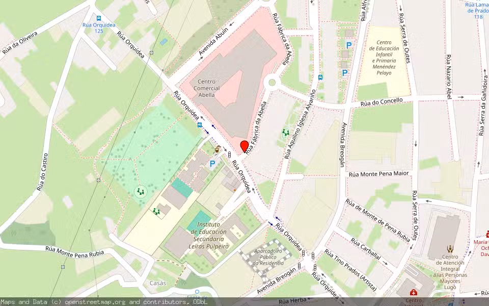 Mapa de Subasta Inmueble (Vivienda) en Lugo