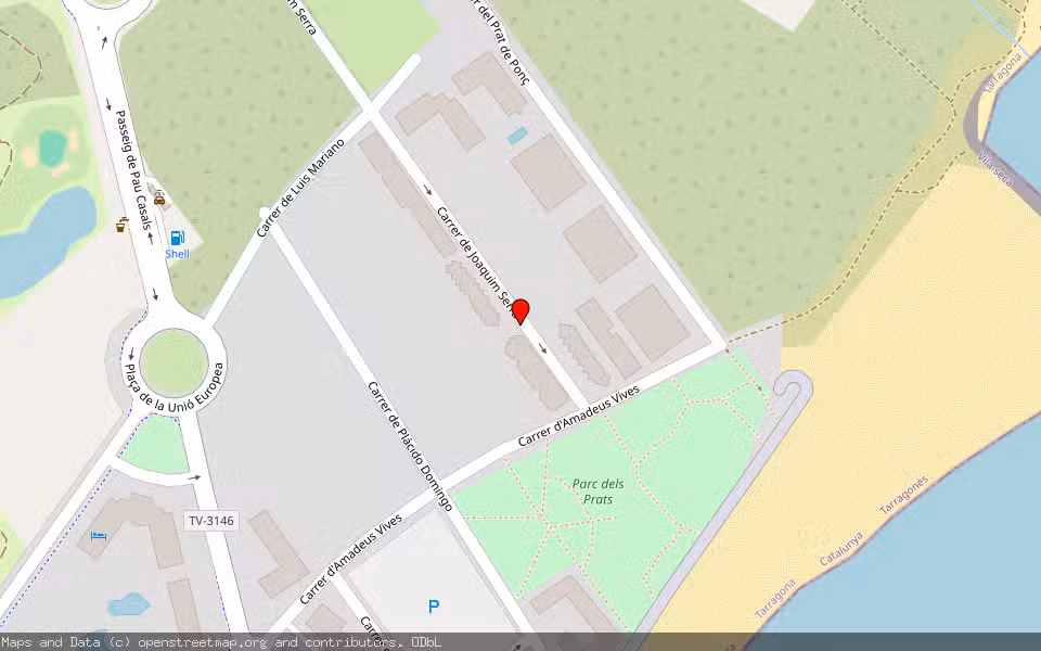 Mapa de Subasta Inmueble (Vivienda) en Vila-seca, Tarragona