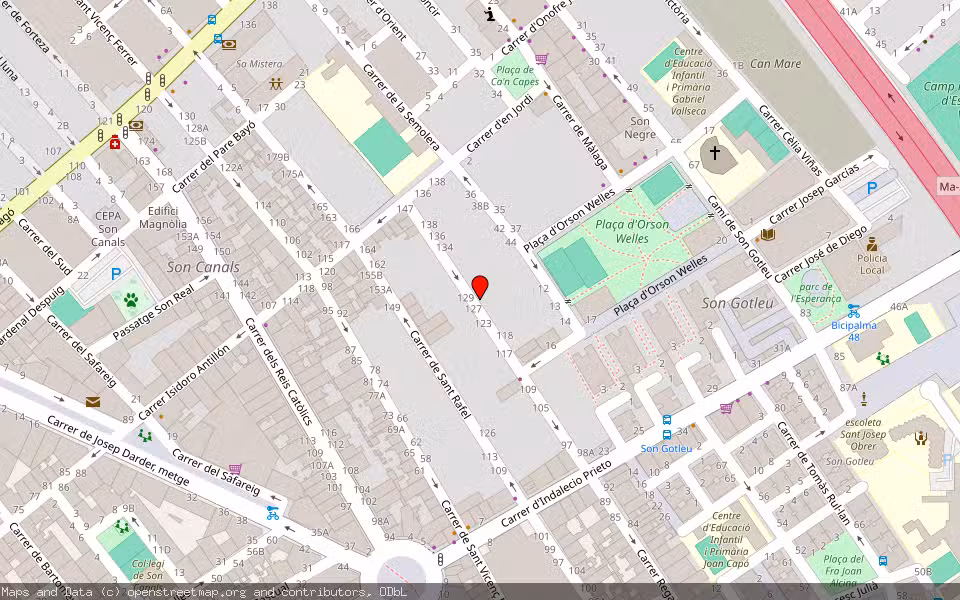 Mapa de Subasta Inmueble (Vivienda) en Palma, Illes Balears