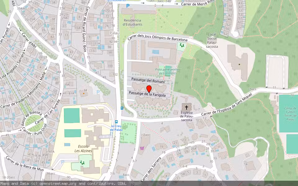 Mapa de Subasta Inmueble (Vivienda) en Girona