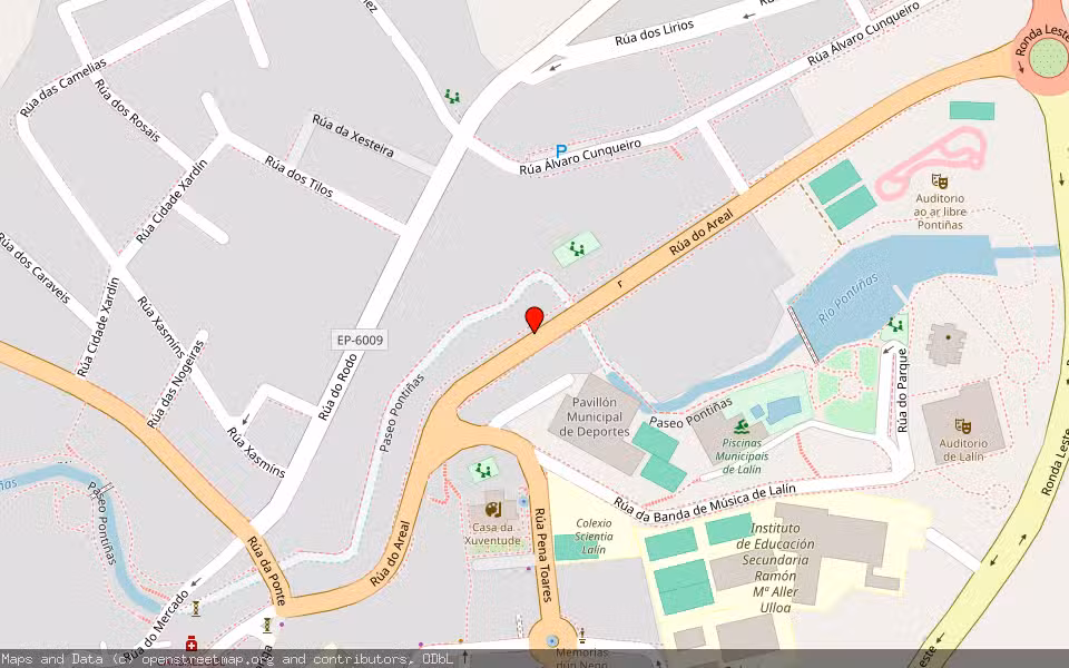 Mapa de Subasta Inmueble (Garaje) en Lalin, Pontevedra