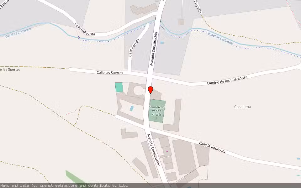 Mapa de Subasta Inmueble (Vivienda) en San Andres Del Rabanedo, León