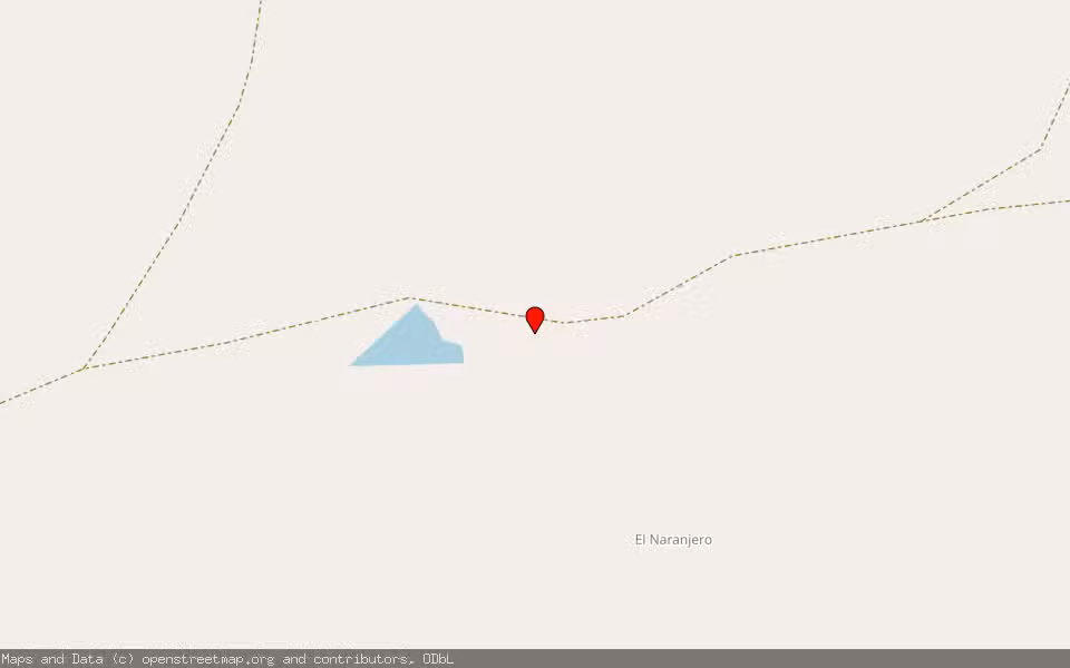 Mapa de Subasta Inmueble (Finca rústica) en Salvatierra De Los Barros, Badajoz