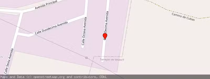 Mapa de Subasta de Inmueble (Nave industrial) en Torrejon De La Calzada, Madrid 