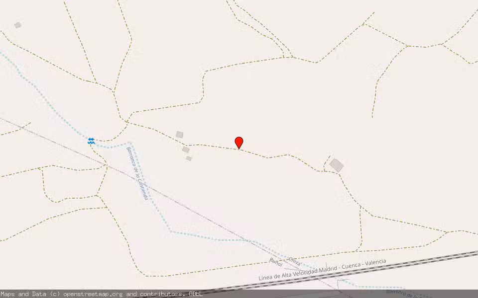 Mapa de Subasta Inmueble (Finca rústica) en Chiva, Valencia/València