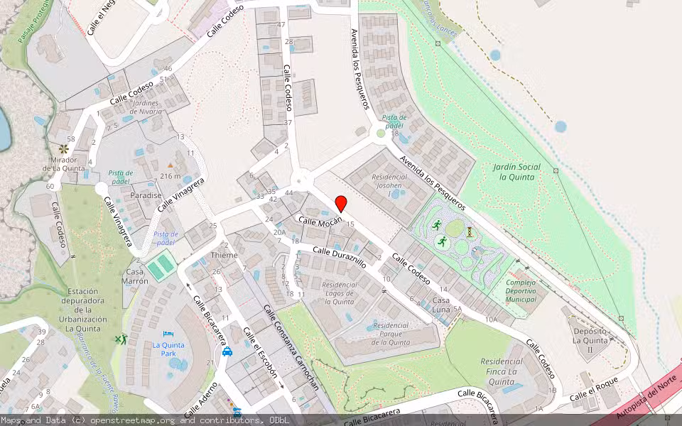 Mapa de Subasta Inmueble (Otros) en Santa Úrsula, Santa Cruz de Tenerife
