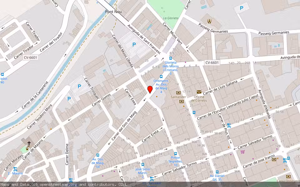 Mapa de Subasta Inmueble (Finca rústica) en Teular D' Ubeda, Valencia/València