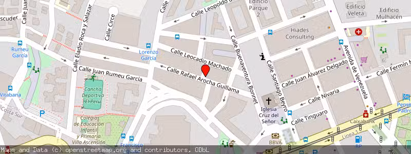 Mapa de Subasta de Inmueble (Vivienda) en Pedreguer, Santa Cruz de Tenerife 