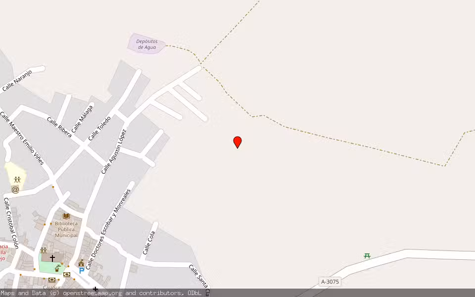 Mapa de Subasta Inmueble (Vivienda) en Pedreguer, Alicante/Alacant