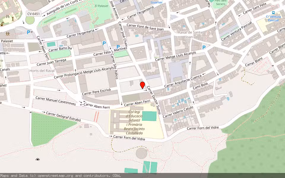Mapa de Subasta Inmueble (Vivienda) en Xativa, Valencia/València