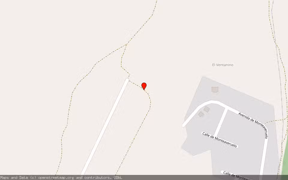 Mapa de Subasta Inmueble (Finca rústica) en Valdeaveruelo, Guadalajara