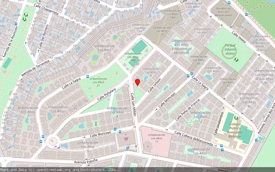 Mapa de Subasta Inmueble (Vivienda) en Torrevieja, Alicante/Alacant