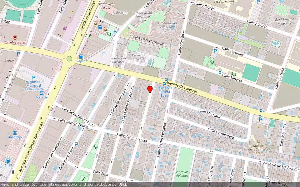 Mapa de Subasta Inmueble (Vivienda) en Torrevieja, Alicante/Alacant