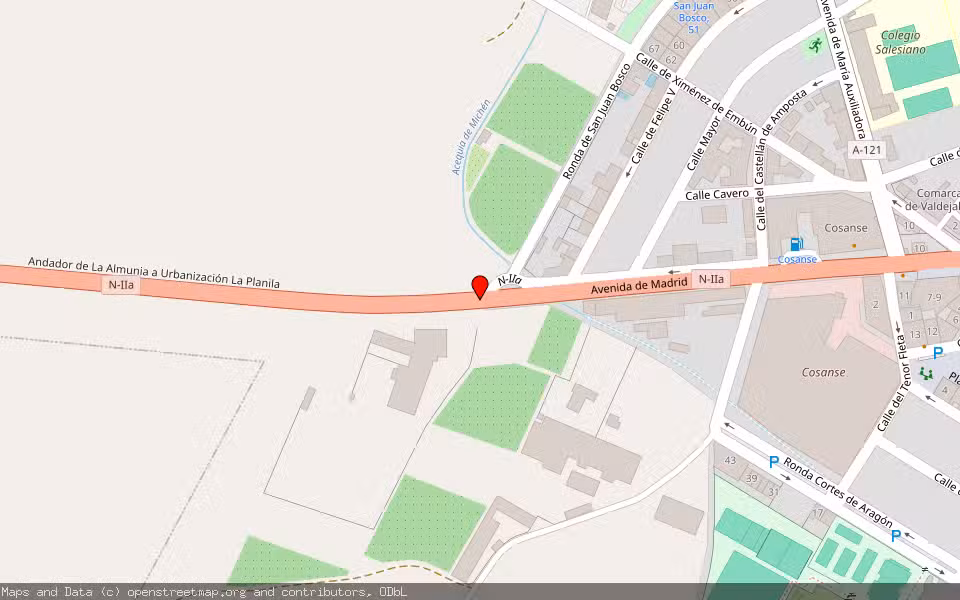 Mapa de Subasta Inmueble (Vivienda) en Lardero, La Rioja