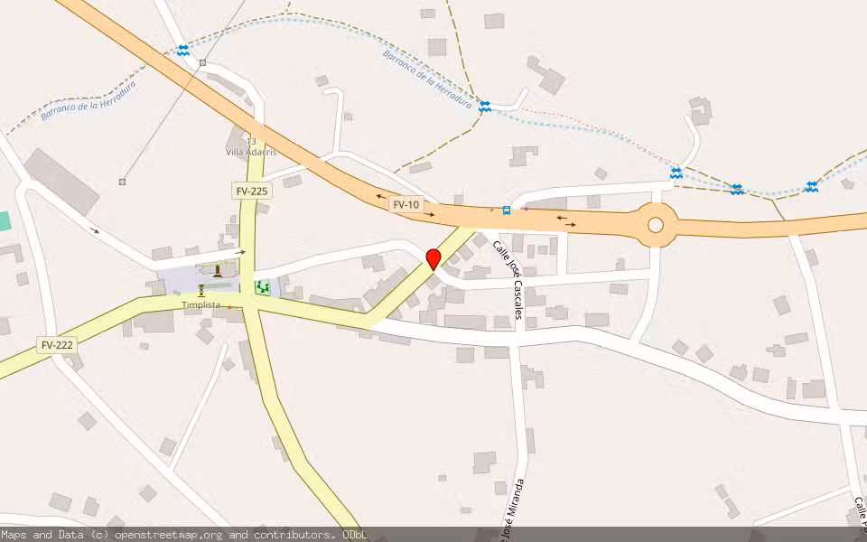Mapa de Subasta Inmueble (Vivienda) en Puerto Del Rosario, Las Palmas