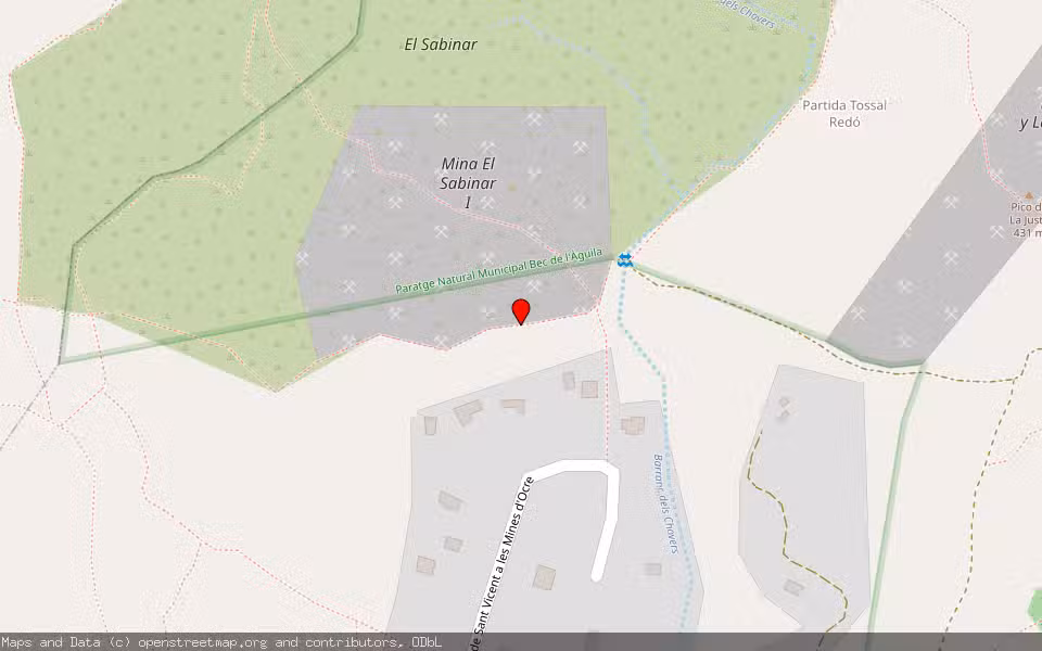 Mapa de Subasta Inmueble (Finca rústica) en Mutxamel, Alicante/Alacant