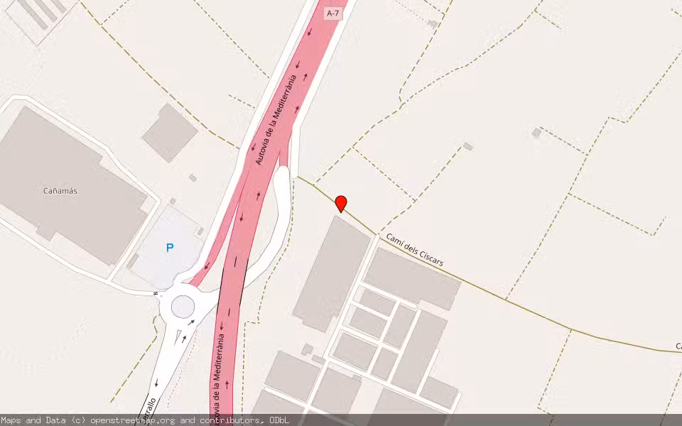 Mapa de Subasta Inmueble (Finca rústica) en Alcudia (l'), Valencia/València
