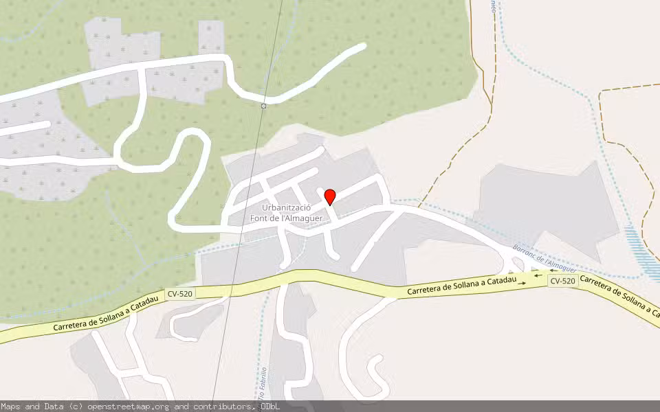 Mapa de Subasta Inmueble (Finca rústica) en Alfarp, Valencia/València