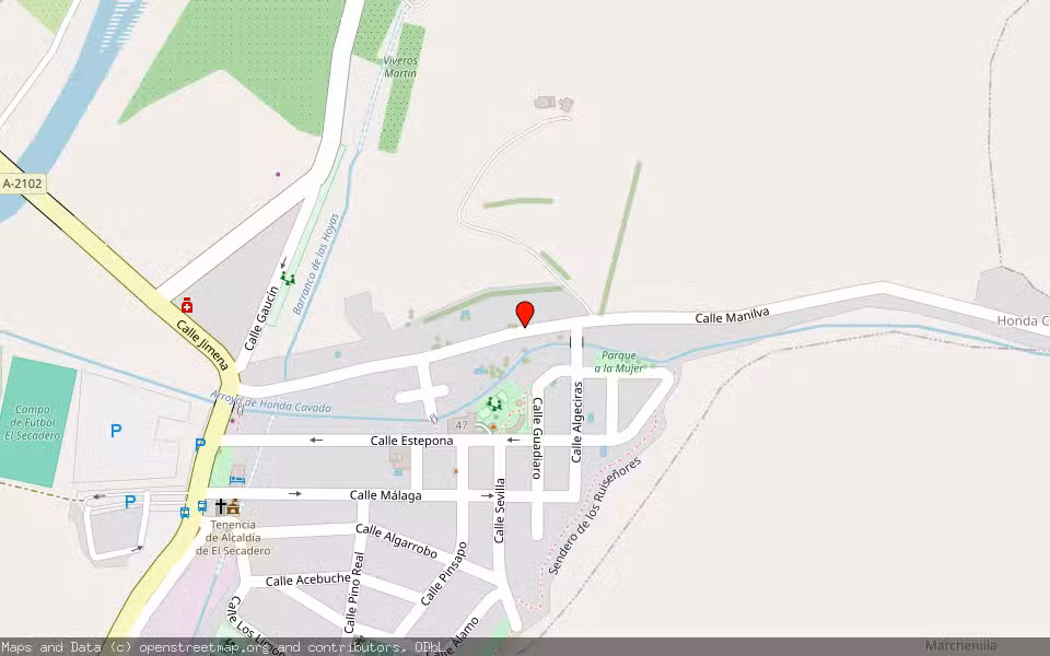 Mapa de Subasta Inmueble (Vivienda) en Manilva, Málaga