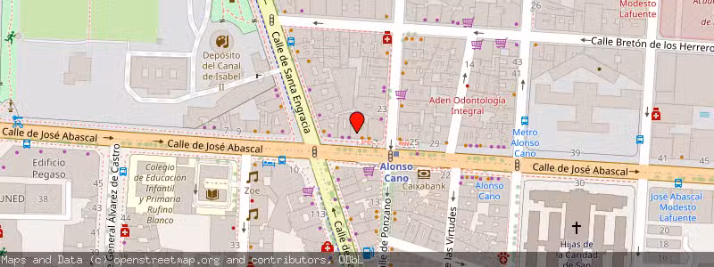 Mapa de Subasta de Inmueble (Vivienda) en Madrid, Madrid 