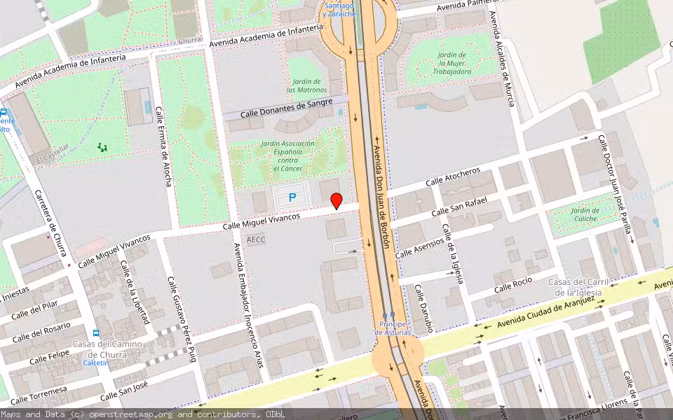 Mapa de Subasta Inmueble (Local comercial) en Murcia