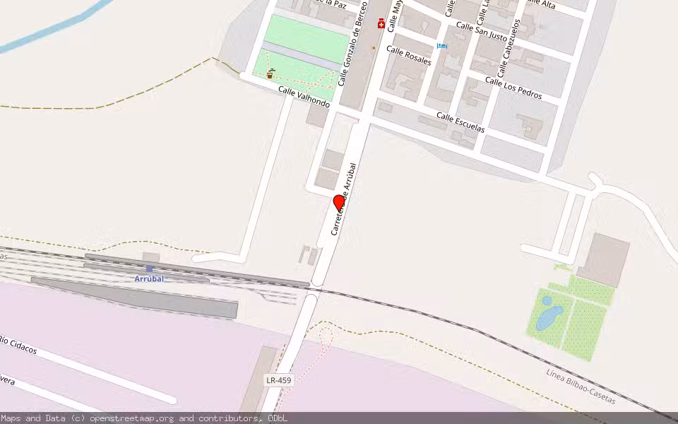 Mapa de Subasta Inmueble (Solar) en Arrubal, La Rioja