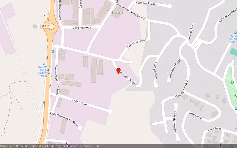Mapa de Subasta Inmueble (Otros) en Paracuellos De Jarama, Madrid