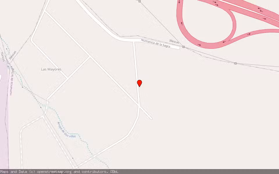 Mapa de Subasta Inmueble (Solar) en Numancia De La Sagra, Toledo