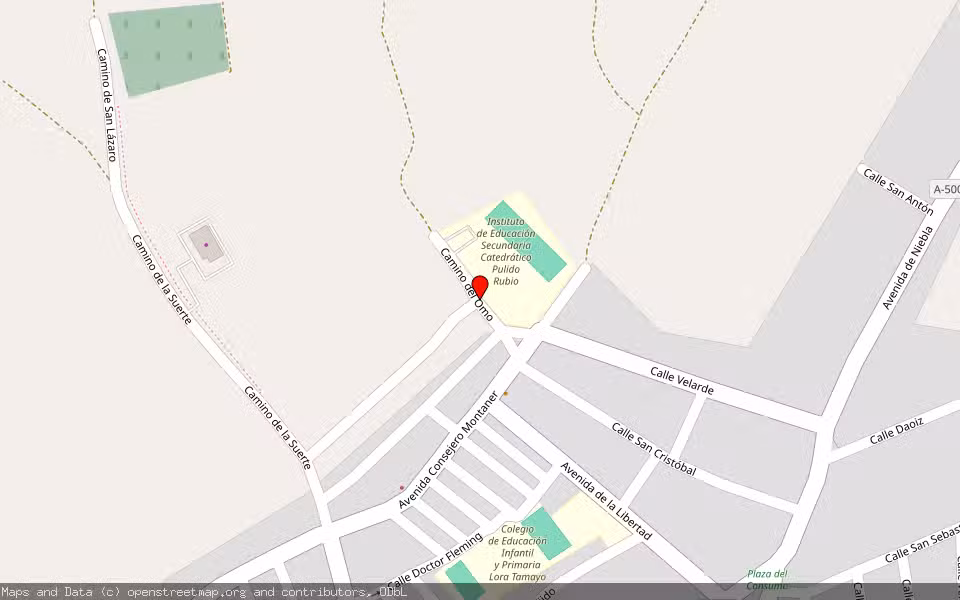 Mapa de Subasta Inmueble (Garaje) en Huelva