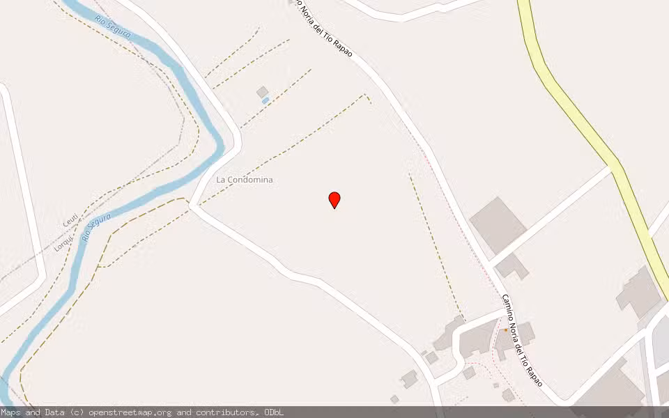Mapa de Subasta Inmueble (Finca rústica) en Lorquí, Murcia