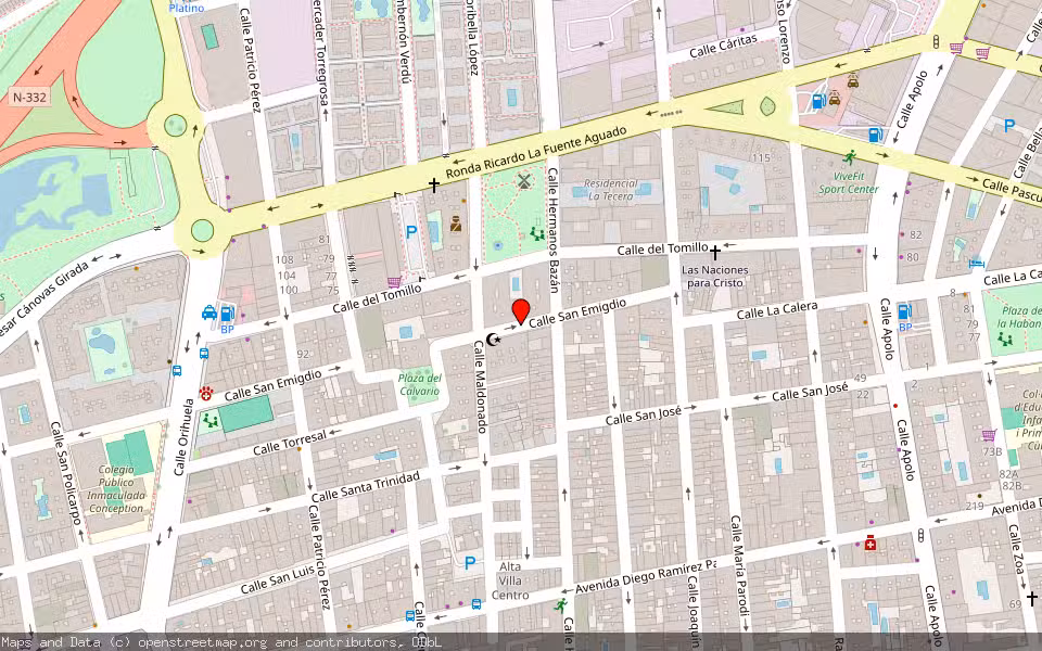 Mapa de Subasta Inmueble (Vivienda) en Torrevieja, Alicante/Alacant