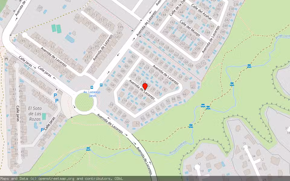 Mapa de Subasta Inmueble (Vivienda) en Las Rozas De Madrid, Madrid
