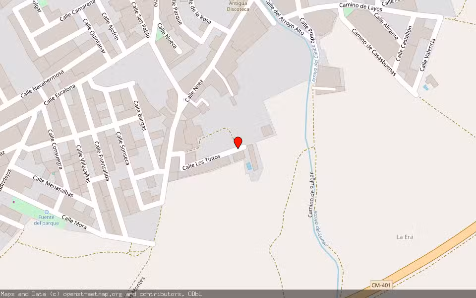 Mapa de Subasta Inmueble (Solar) en Polan, Toledo