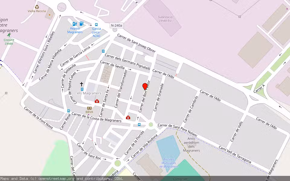 Mapa de Subasta Inmueble (Vivienda) en Lleida