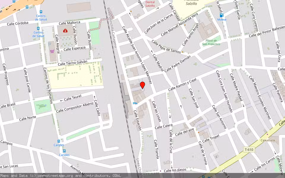 Mapa de Subasta Inmueble (Vivienda) en Alcantarilla, Murcia