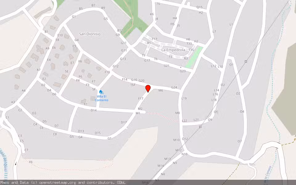 Mapa de Subasta Inmueble (Solar) en Calp, Alicante/Alacant