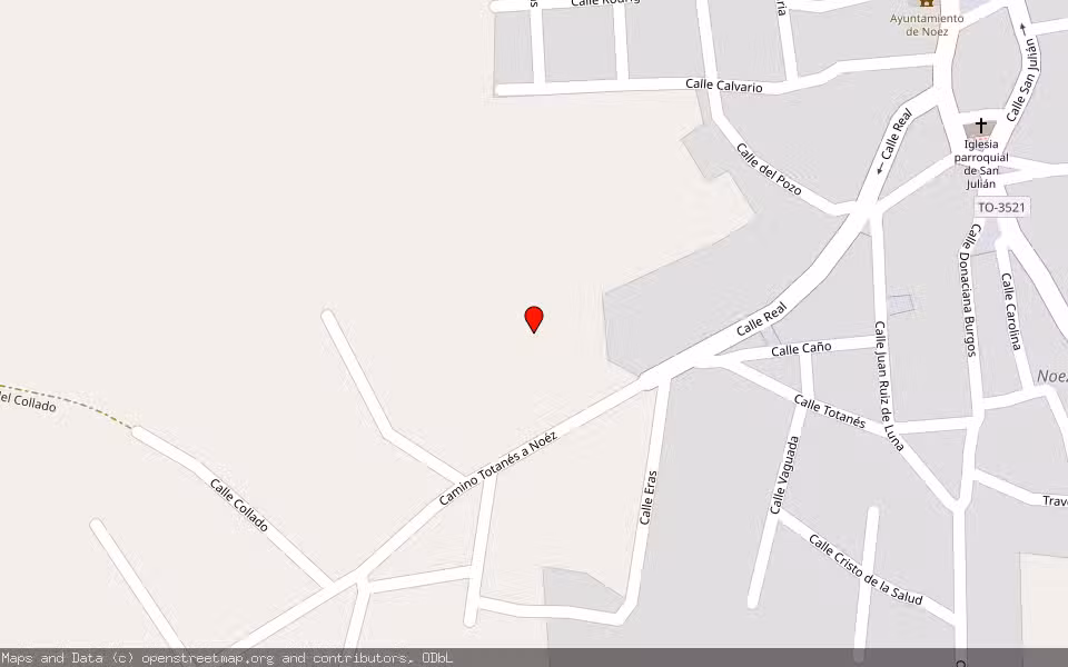 Mapa de Subasta Inmueble (Finca rústica) en Noez Utrera, Toledo