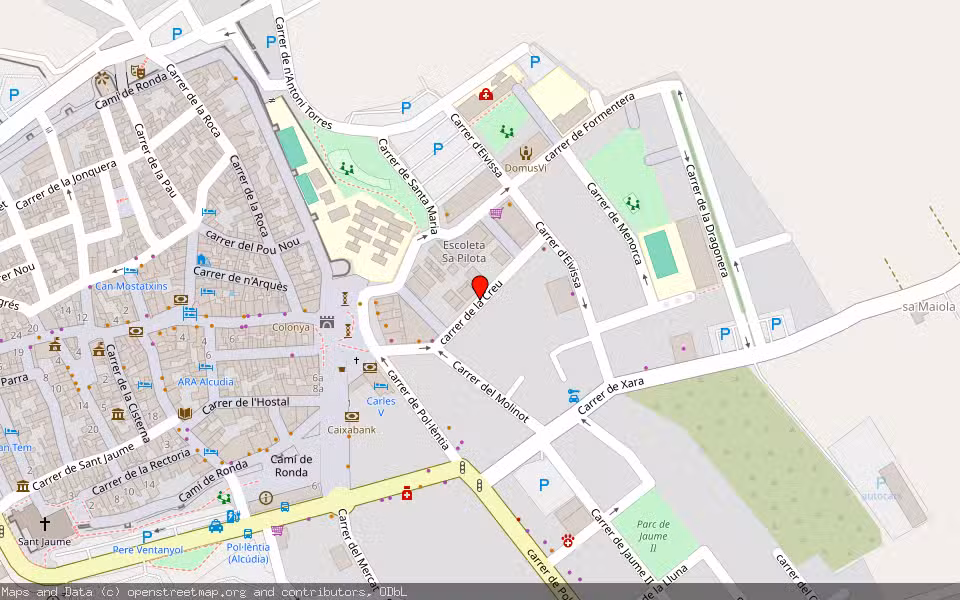 Mapa de Subasta Inmueble (Vivienda) en Alcudia, Illes Balears