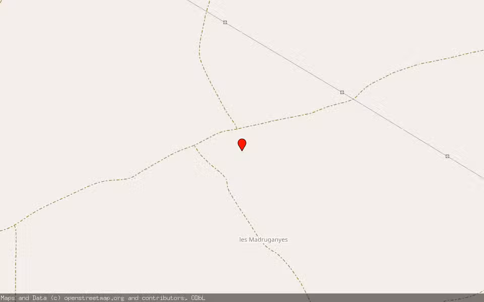 Mapa de Subasta Inmueble (Finca rústica) en Osso De Sio, Lleida