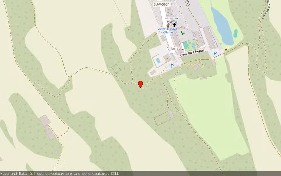 Mapa de Subasta Inmueble (Solar) en Villarias, Burgos