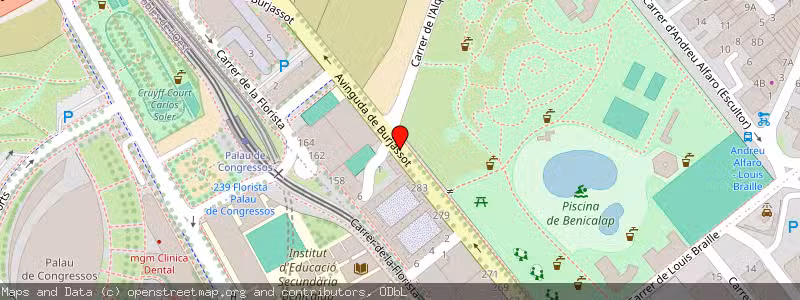 Mapa de Subasta de Inmueble (Vivienda) en Valencia, Valencia 