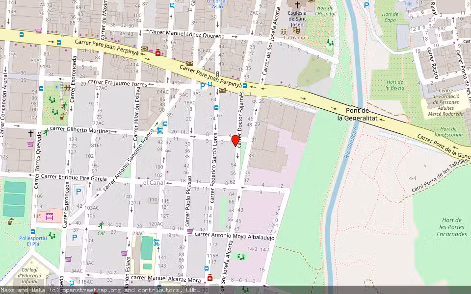 Mapa de Subasta Inmueble (Vivienda) en Elche, Alicante/Alacant