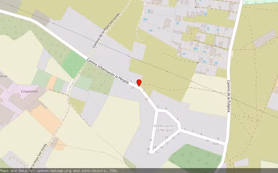 Mapa de Subasta Inmueble (Vivienda) en Albacete