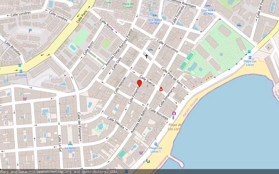 Mapa de Subasta Inmueble (Vivienda) en Torrevieja, Alicante/Alacant