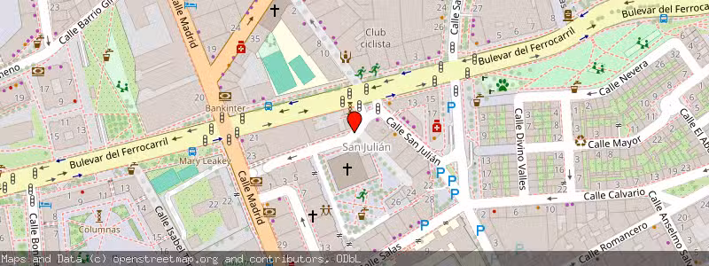 Mapa de Subasta de Inmueble (Otros) en Burgos, Burgos 