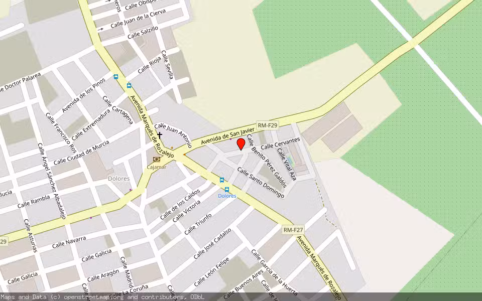 Mapa de Subasta Inmueble (Vivienda) en Torre-pacheco, Murcia