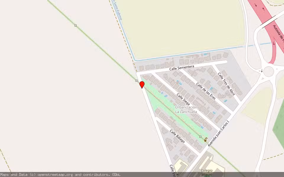 Mapa de Subasta Inmueble (Solar) en Aldeamayor De San Martin, Valladolid