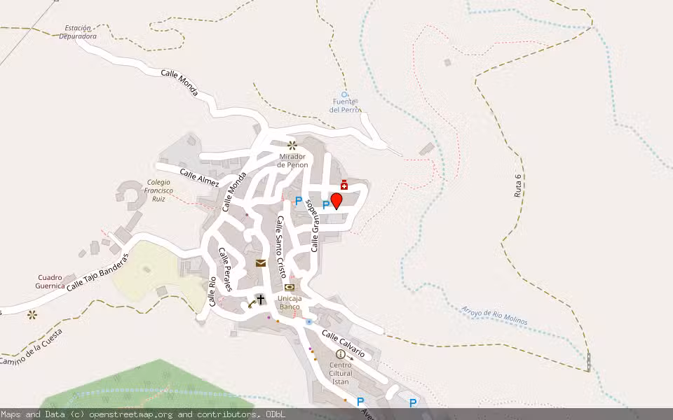 Mapa de Subasta Inmueble (Finca rústica) en Istan, Málaga